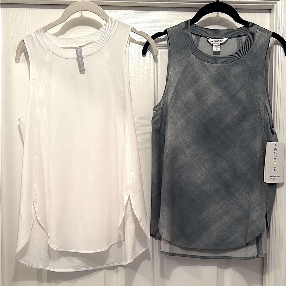 NWT & EUC Athleta Zephyr Tank tops